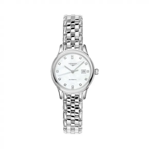 浪琴/Longines 军旗系列 自动机械 精钢 女表 L4.374.4.87.6