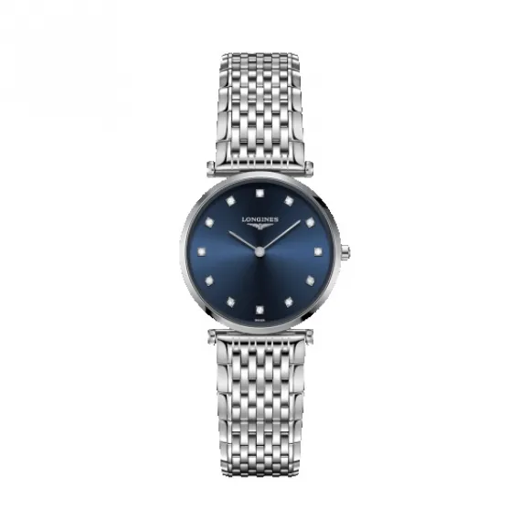 浪琴/Longines 嘉岚系列 石英 精钢  L4.512.4.97.6