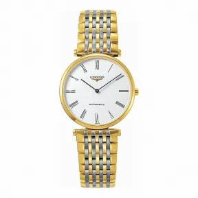 浪琴/Longines 嘉岚系列 自动机械 精钢镀18K金 男表 L4.708.2.11.7