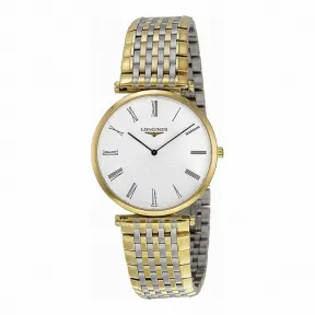 浪琴/Longines 嘉岚系列 石英 精钢镀18K金 男表 L4.709.2.11.7