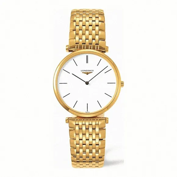 浪琴/Longines 嘉岚系列 石英 精钢镀18K金 男表 L4.709.2.12.8