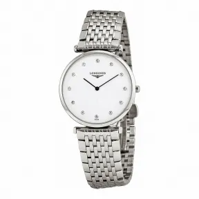 浪琴/Longines 嘉岚系列 石英 精钢 男表 L4.709.4.17.6