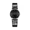 浪琴/Longines 精钢 黑色 石英机芯 手表 L4.709.4.51.2