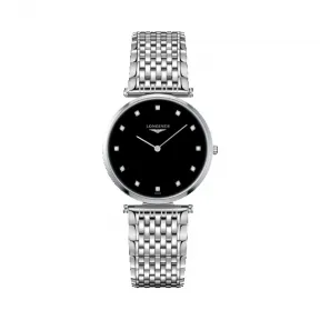 浪琴/Longines 嘉岚系列 石英 精钢 男表 L4.709.4.55.6