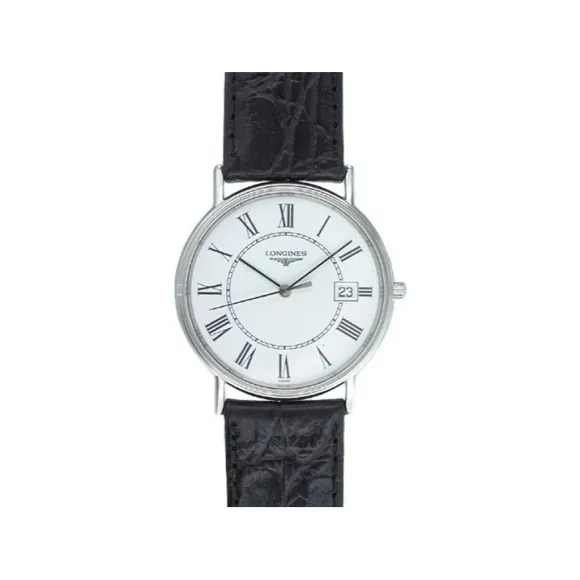 浪琴/Longines 时尚系列 33.00 MM 不锈钢 石英机芯 男表 L4.720.4.15.5