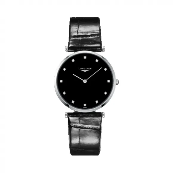 浪琴/Longines 嘉岚系列 石英 精钢 男表 L4.755.4.58.2