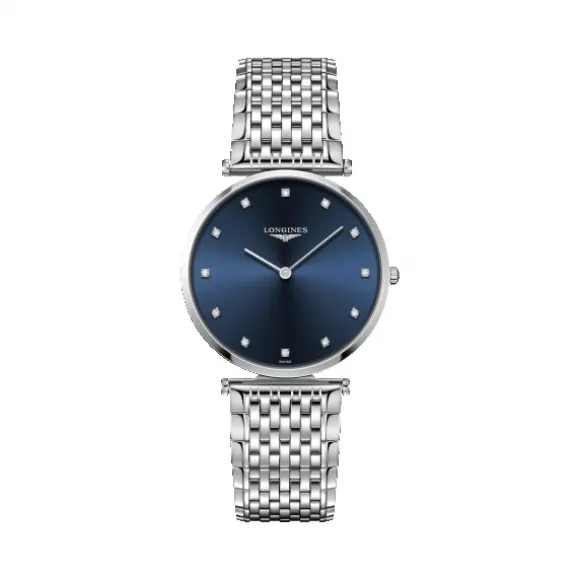 浪琴/Longines 嘉岚系列 石英 精钢 男表 L4.755.4.97.6