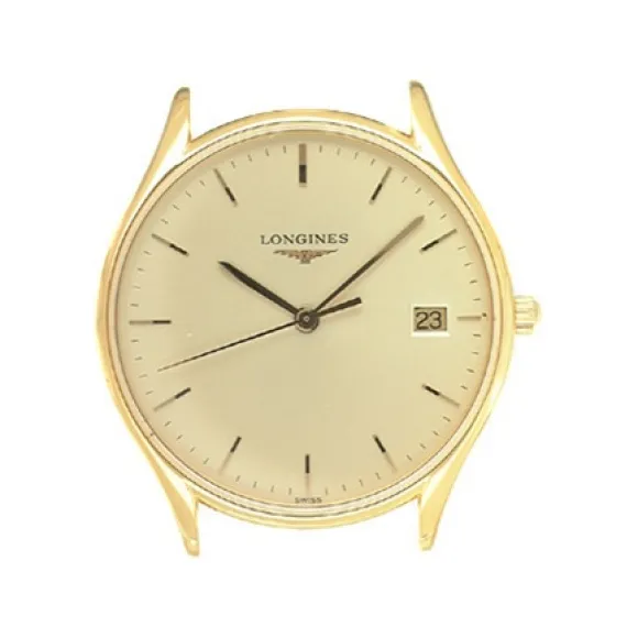 浪琴/Longines 律雅系列 35.00 MM 黄色 PVD ​​2N 石英机芯 男表 L4.759.2.32.1