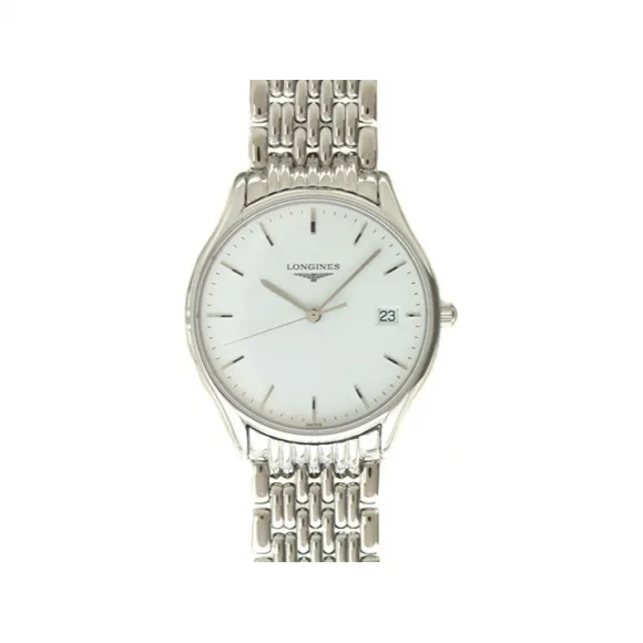 浪琴/Longines 律雅系列 35.00 MM 不锈钢 石英机芯 男表 L4.759.4.09.6