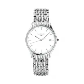 浪琴/Longines 律雅系列 石英 精钢 男表 L4.759.4.12.6