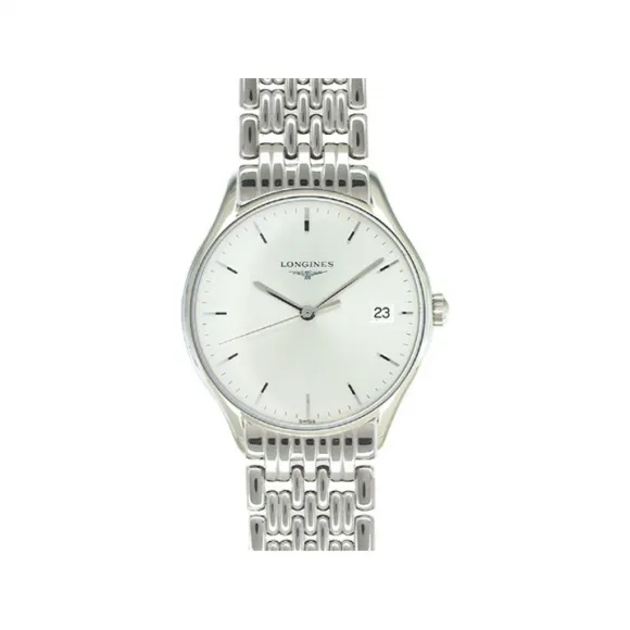 浪琴/Longines 律雅系列 35.00 MM 不锈钢 石英机芯 男表 L4.759.4.78.6