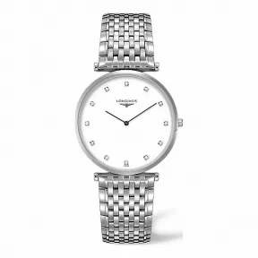 浪琴/Longines 嘉岚系列 石英 精钢 男表 L4.766.4.17.6