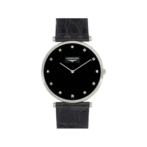 浪琴/Longines 嘉兰系列 37.00 MM 不锈钢 石英机芯 男表 L4.766.4.58.0