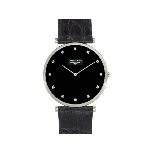 浪琴/Longines 嘉兰系列 37.00 MM 不锈钢 石英机芯 男表 L4.766.4.58.9