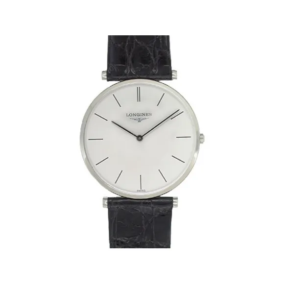 浪琴/Longines 嘉兰系列 37.00 MM 不锈钢 石英机芯 男表 L4.766.4.72.4