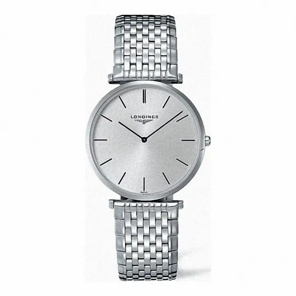 浪琴/Longines 嘉岚系列 石英 精钢 男表 L4.766.4.72.6