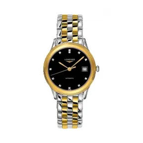 浪琴/Longines 军旗系列 自动机械 精钢 镀金 男表 三折式安全表扣和按压式开启装置