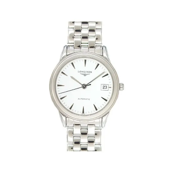 浪琴/Longines 军旗系列 35.60 MM 不锈钢 自动机械机芯 男表 L4.774.4.18.6