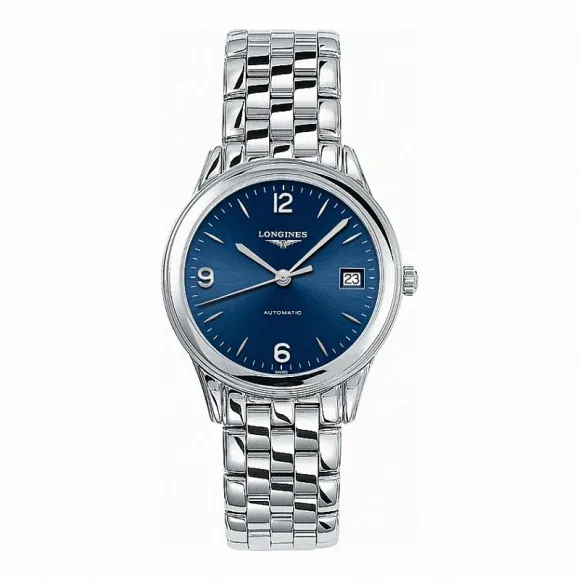 浪琴/Longines 军旗系列 自动机械 精钢 男表 L4.774.4.96.6