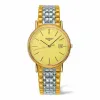浪琴/Longines 瑰丽系列 石英 精钢镀18K金 男表 L4.790.2.32.7