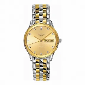 浪琴/Longines 军旗系列 自动机械 精钢 镀金 男表 L4.799.3.37.7