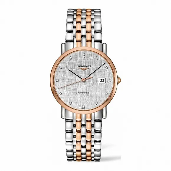 浪琴/Longines 博雅系列  18K金 精钢 男表 L4.809.5.77.7