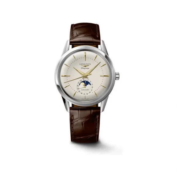 浪琴/Longines 军旗系列 38.50 MM 不锈钢 自动机械机芯 男表 L4.815.4.78.2