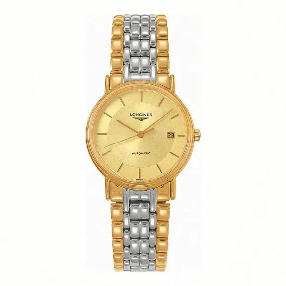 浪琴/Longines 瑰丽系列 自动机械 精钢镀18K金 男表 L4.821.2.42.7