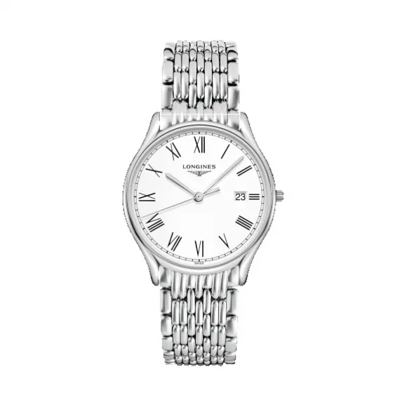 浪琴/Longines 律雅系列 石英 精钢 男表 L4.859.4.11.6