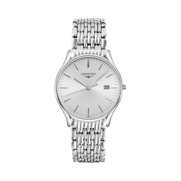 浪琴/Longines 律雅系列 石英 精钢 男表 L4.859.4.72.6