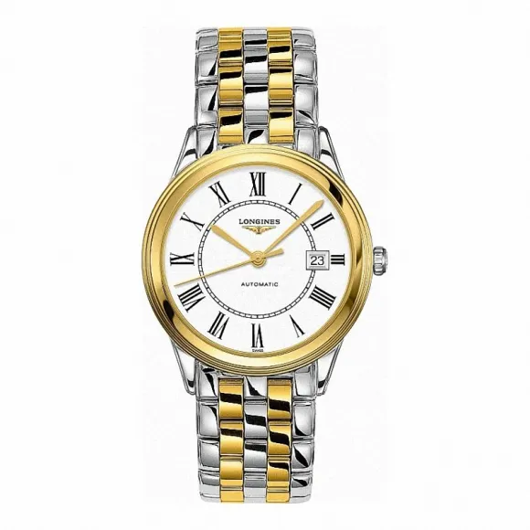 浪琴/Longines 军旗系列 自动机械 精钢 镀金 男表 L4.874.3.21.7