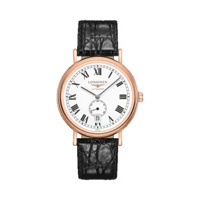 浪琴/Longines 时尚系列 自动机械机芯 精钢 镀玫瑰金 男表 L4.905.1.11.2