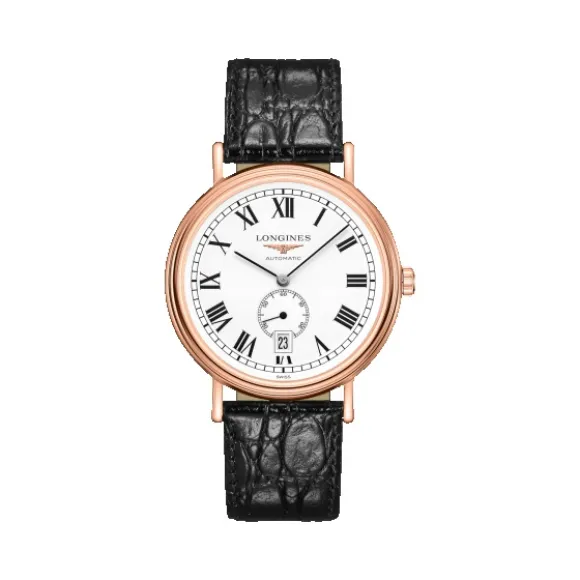 浪琴/Longines 时尚系列 自动机械机芯 精钢 镀玫瑰金 男表 L4.905.1.11.2