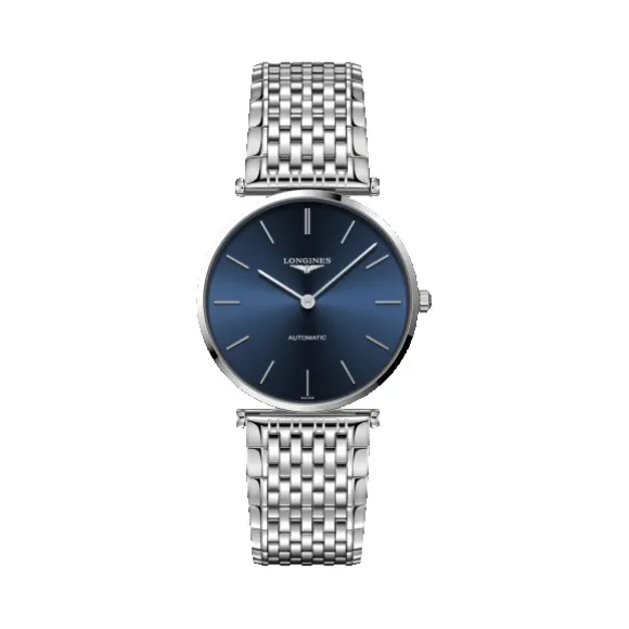 浪琴/Longines 嘉岚系列 自动机械 精钢 男表 L4.908.4.95.6