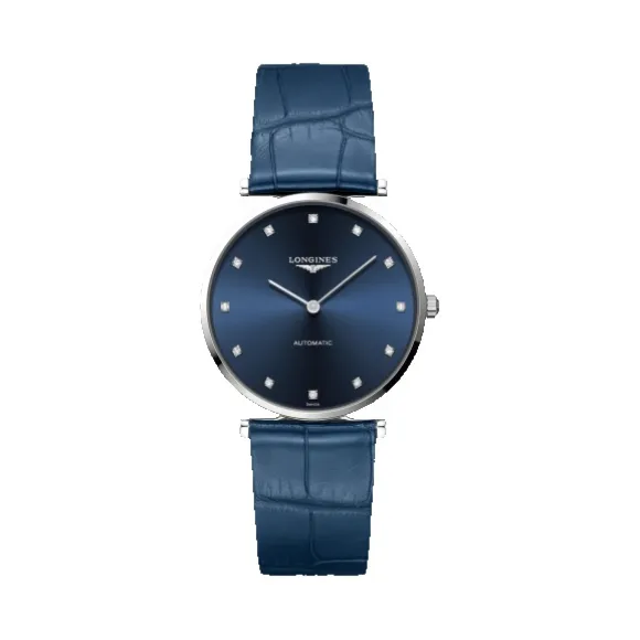 浪琴/Longines 嘉岚系列 自动机械 精钢 男表 L4.908.4.97.2