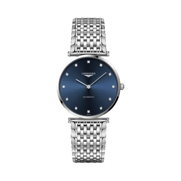 浪琴/Longines 嘉岚系列 自动机械 精钢 男表 L4.908.4.97.6