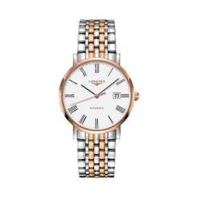 浪琴/Longines 博雅系列 自动机械 18K金 精钢 男表 L4.910.5.11.7