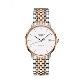 浪琴/Longines 博雅系列 自动机械 18K金 精钢 男表 L4.910.5.12.7