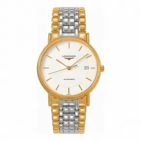 浪琴/Longines 瑰丽系列 自动机械 精钢镀18K金 男表 L4.921.2.18.7