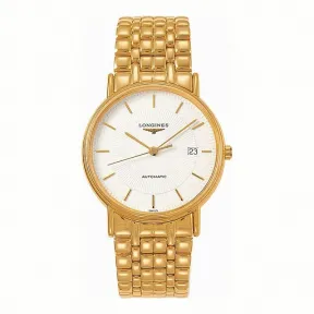 浪琴/Longines 瑰丽系列 自动机械 精钢镀18K金 男表 L4.921.2.18.8