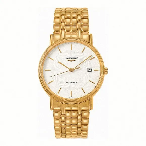 浪琴/Longines 瑰丽系列 自动机械 精钢镀18K金 男表 L4.921.2.18.8