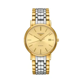 浪琴/Longines 瑰丽系列 自动机械 精钢镀18K金 男表 L4.921.2.32.7