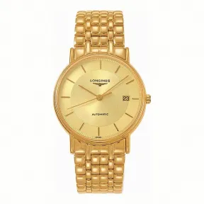 浪琴/Longines 瑰丽系列 自动机械 精钢镀18K金 男表 L4.921.2.42.8