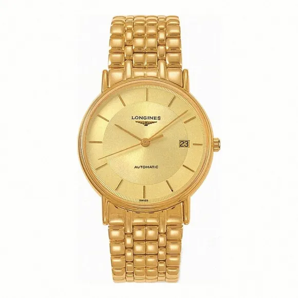 浪琴/Longines 瑰丽系列 自动机械 精钢镀18K金 男表 L4.921.2.42.8