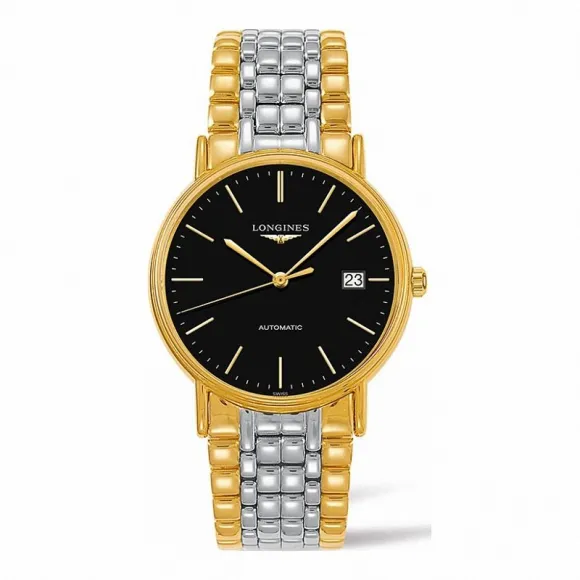 浪琴/Longines 瑰丽系列 自动机械 精钢镀18K金 男表 L4.921.2.52.7