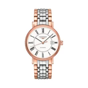 浪琴/Longines 时尚系列 自动机械机芯 精钢 镀玫瑰金 男表 L4.922.1.11.7