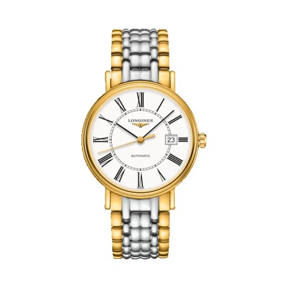 浪琴/Longines 时尚系列 自动机械机芯 精钢 镀金 男表 L4.922.2.11.7