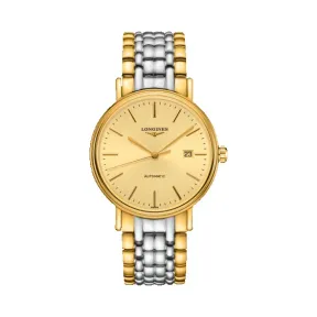 浪琴/Longines 时尚系列 自动机械机芯 精钢 镀金 男表 L4.922.2.32.7