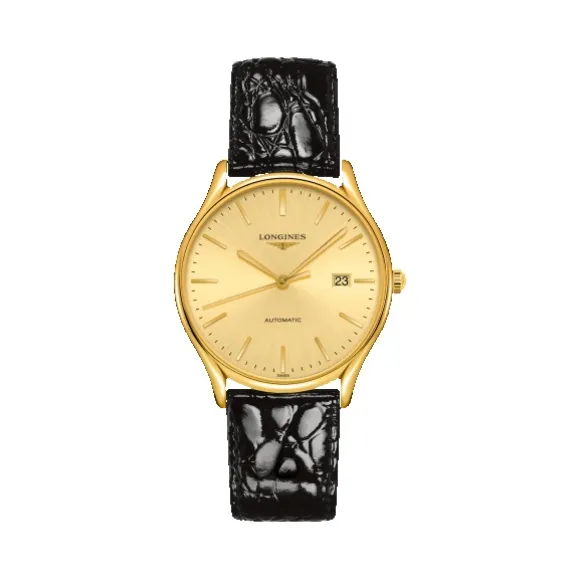 浪琴/Longines 律雅系列 自动机械 精钢镀18K金 男表 L4.960.2.32.2