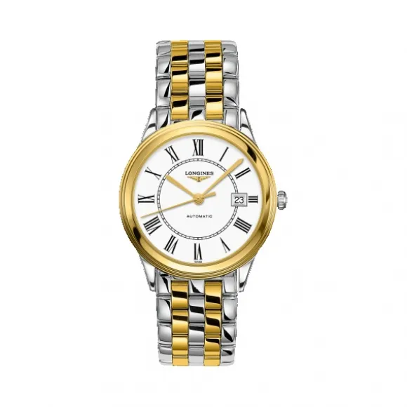 浪琴/Longines 军旗系列 自动机械 精钢 镀金 男表 L4.974.3.21.7